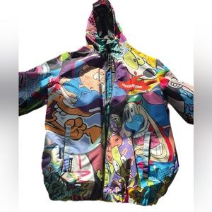 Members Only x Nickelodeon jacket 
Size: Medium